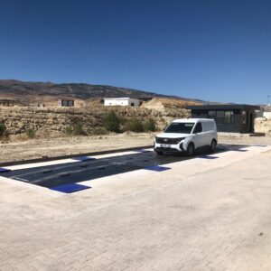 3x16m 60 Ton Kapasiteli Yarı Çukurlu Tip ABS-YCB16-60 Model Tır Kantarı