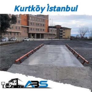 3x24m 60 Ton Kapasiteli Zemin Üstü ABS-C24-60 Model Tır Kantarı