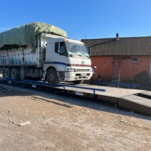 3x20m 80 Ton Kapasiteli Zemin Üstü ABS-B20-80 Model Tır Kantarı