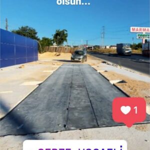 3x6m 30 Ton Kapasiteli Çukur Tip ABS-CB6-30 Model Kamyonet Kantarı
