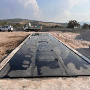 3x12m 80 Ton Kapasiteli Çukur Tip ABS-CB12-80 Model Kamyon Kantarı