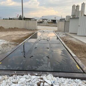 3x14m 60 Ton Kapasiteli Çukur Tip ABS-CB14-60 Model Tır Kantarı