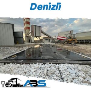 3x18m 80 Ton Kapasiteli Çukur Tip ABS-CB18-80 Model Tır Kantarı
