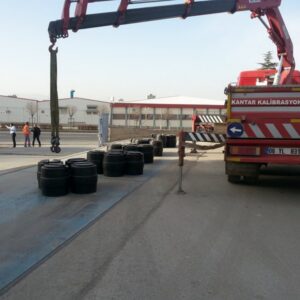 3x12m 100 Ton Kapasiteli Çukur Tip ABS-CC12-100 Model Kamyon Kantarı