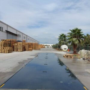 3x16m 100 Ton Kapasiteli Çukur Tip ABS-CC16-100 Model Tır Kantarı