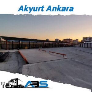 3x12m 80 Ton Kapasiteli Zemin Üstü ABS-C12-80 Model Kamyon Kantarı